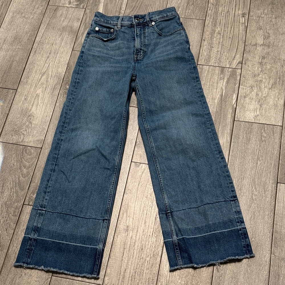 Women's Everlane way high rise sailor jeans